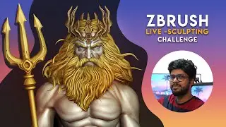 3D sculpt challenge   Live Sculpting   / Question and answers By starkstefen3D