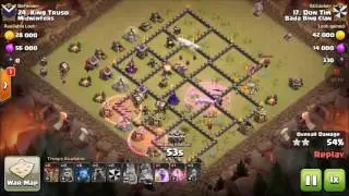 3 Stars Academy - TH9 QuadLaLoon - Heroes 30/30