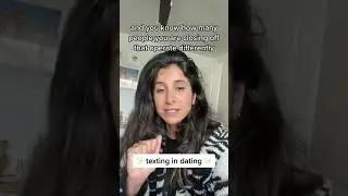 Texting in dating *anxiety edition*