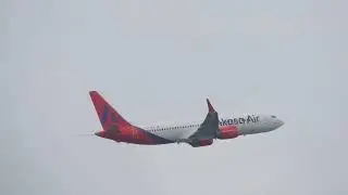 Akasa Air  First Take Off From Mumbai !! India's Newest Airline!! #AkasaAir