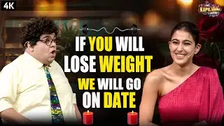 Sara Ali Khan Sets a Weight Lose Challenge for Chintu Before the Date! | Kapil Sharma Show