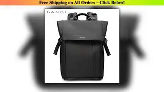 Mochila Bange 15.6-inch laptop Men's business backpack waterproof multi compartment travel bag