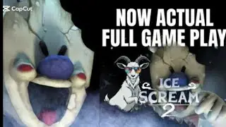 Now actual full game play ice scream man 2 Baba rod is now not available 