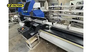 Ozgenc Makina OMRM 113 Automatic Double Head PVC Profile Cutting Machine