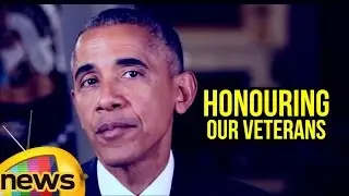 Barack Obama At Weekly Address | Honouring Our Veterans | United States | Mango News