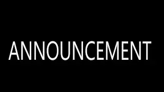 Announcement *New Channel*