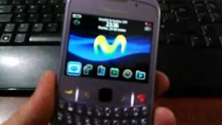 Unboxing Blackberry curve 8520 Movistar