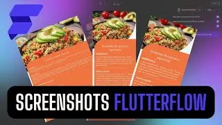 Crear Screenshots de tus aplicaciones con Flutterflow - NUEVA FUNCIÓN