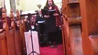 Jan's solo How can i keep from singing
