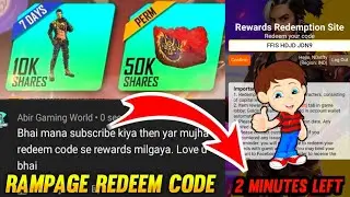 FREE FIRE REDEEM CODE TODAY | 6 JULY REDEEM CODE FREE FIRE | FF REDEEM CODE TODAY 6 JULY