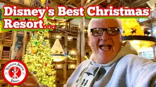WILDERNESS LODGE : DISNEY&rsquo;S BEST RESORT AT CHRISTMAS TIME FULL RESORT TOUR.