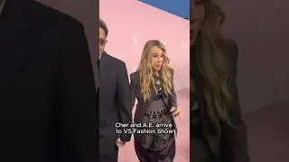 #Cher and #AE have arrived to the #VSFashionShow. 🤩 #shorts