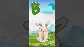 ABC Animal Sounds 🦌🐇🐱🐶 | Letters A B C D #shorts  #abcrainbowkids  #animalsoundsforkids