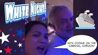 White Night with our cruise director 
