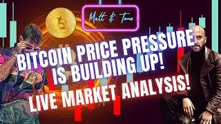 BITCOIN PRICE PRESSURE IS BUILDING UP!!-LIVE CHART ANALYSIS!
