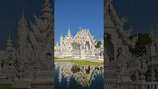 невероятный Белый храм в Чианграе 🤩 #whitetemple #тревелвлог #таиланд