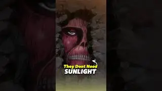 What Happens If Sunlight fell on Wall Titans? #attackontitan #colossaltitan