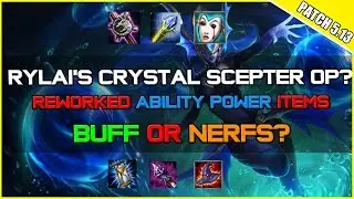 ✔ RYLAI'S CRYSTAL SCEPTER OP? - Reworked Ability Power Items Analysis | League of Legends