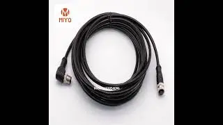 IP67 Male and female 3 pin 4 pin m8 m12 cable adapter connector sensor#automation #Proximity switch