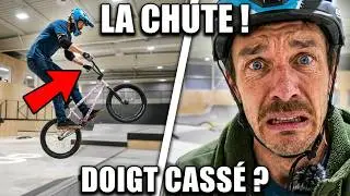 la chute violente ... un doigt péter !?.