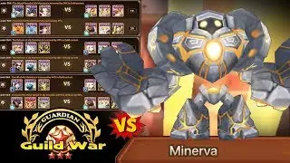 Groggo in a Top Tier Guardian 3 Guild War! - Summoners War
