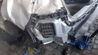 кузов VW Golf 6 2010 год перевёртыш на продажу.
