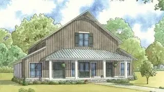 House Plan SMN 1014 (Barnwood Manor) Visual Open House