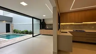 Impressionante Casa no Condomínio Jardim Piemonte | Piscina, 3 Suítes e Alto Padrão | Indaiatuba SP