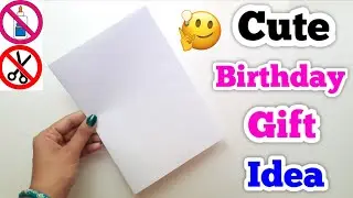 🥰 без клея и ножниц 🥰 идея подарка на день рождения &bull; как сделать красивый подарок на день рожден...