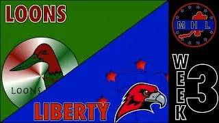 Mini Hockey League Season 3 - Week 3 - Loons Vs Liberty