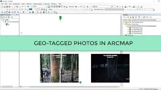 GIS Tutorial 22 ||  Geotagged photos to ArcMap || Data Management Tools of ArcGIS 10.8