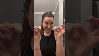 At home eye brow waxing tutorial using the #nadsfacialwaxstrips