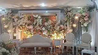 Persiapan resepsi eka dan taofik