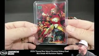 2024 Topps Star Wars Chrome Galaxy Dual Box Break #5