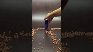 Reverse Beads Video ASMR With the Perfect Sound 🫧🎧 #satisfying #reverse