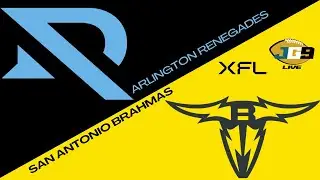 XFL LIVE STREAM: Arlington Renegades at San Antonio Brahmas