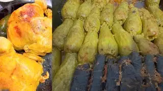 سويت خيرات لامواتنا دجاج مشوي و محشي بالفرن 