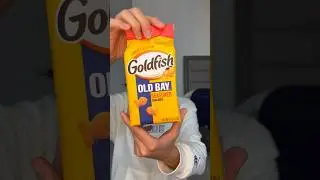 Limited Edition Old Bay GoldFish Seasoned ￼Crackers Review