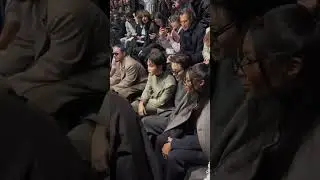 #jhope and #jimin sitting next to supermodel #naomicampbell #shorts #bts #dior #fashion