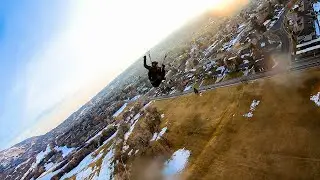 Paragliding Ogden Utah (HIKE & FLY) Gin Yeti 2 Convertible first flight