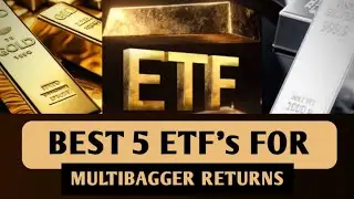 Top 5 Best ETF's for Multibagger Returns in India 2026 | HDFC Gold Silver, Nippon PSU Bank ETF BeES