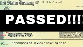 Second $1,200 Stimulus Check Passes House - What' Next?