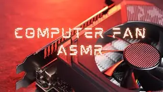 REALLY AWESOME FAN SOUND ASMR/ COLORFUL COMPUTER FAN FOR RELAXATION, STUDYING AND DEEP SLEEP