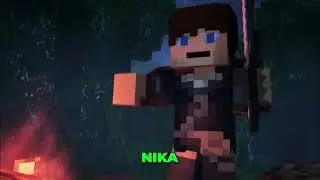 Cat-Eared Minecraft Character's Transformation: Necromancer's Rise! #shorts