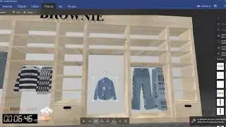 Planograma 3d para Brownie hecho en  minutos con software gratuito