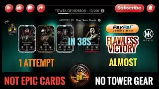 Tower of Horror 50 & Reward 🎮 Mortal Kombat Mobile/MK Mobile/MKM #mortalkombatmobile #mkmobile #mkm
