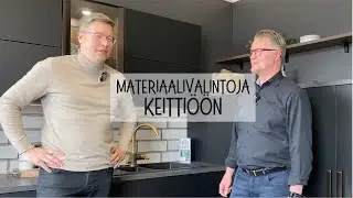 Keittiön materiaalit ja värit - mitä vaihtoehtoja löytyy nyt?