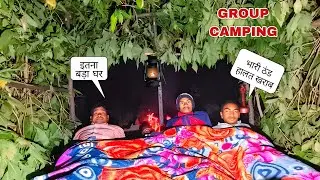 Overnight camping in forest | group camping in india | cool winter season camping | ram mp camping