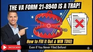 Форма VA 21 8940 &mdash; это ловушка! Как её заполнить и выиграть TDIU