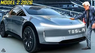 Свершилось! Tesla Model 2 2026 года наконец-то вышла на рынок. Всё, что вам нужно знать (MIX)